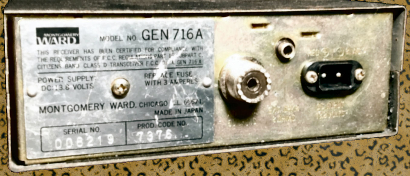 Montgomery Ward GEN-716A